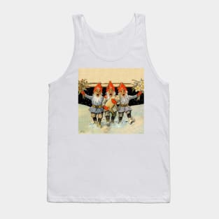 “Caroling Gnomes” by Jenny Nystrom Tank Top